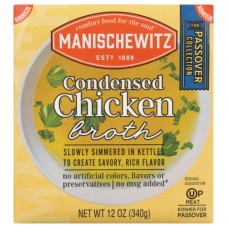 MANISCHEWITZ: Broth Chicken Condensed, 12 fo