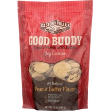 CASTOR & POLLUX: Dog Cookies Peanut Butter Flavor, 16 oz