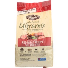 CASTOR & POLLUX: Natural Ultramix Grain Free Adult Dog Food Red Meat Recipe With Raw Bites, 4 lb