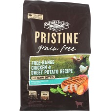 CASTOR & POLLUX: Pristine Free-Range Chicken & Sweet Potato Recipe With Raw Bites, 10 Lb