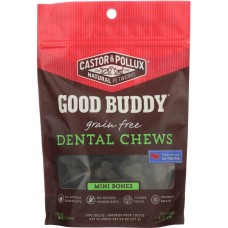 CASTOR & POLLUX: Good Buddy Grain Free Dental Chews Mini Bones, 9.8 oz