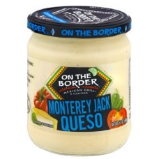 ON THE BORDER: Salsa Queso Monterey Jack, 15.5 oz