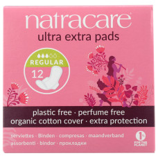 NATRACARE: Ultra Extra Pads Normal, 12 Each NATRACARE: Ultra Extra Pads Normal, 12 Each
