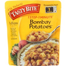 TASTY BITE: 1 Step - 1 Minute Bombay Potatoes, 10 oz