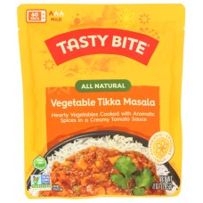 TASTY BITE: Indian Entree Vegetable Tikka Masala, 10 oz