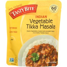 TASTY BITE: Indian Entree Vegetable Tikka Masala, 10 oz