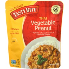 TASTY BITE: Thai Entree Vegetable Peanut, 10 oz