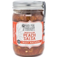 FOOD FOR THOUGHT: Salsa Peach, 13 oz