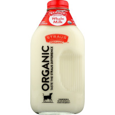 STRAUS: Organic Cream-Top Whole Milk, 64 oz STRAUS: Organic Cream-Top Whole Milk, 64 oz