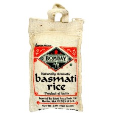 BOMBAY: Rice Basmati White, 2 lb