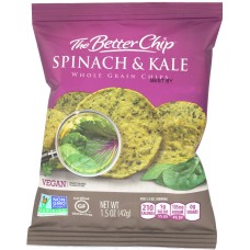 THE BETTER CHIP: Chip Spinach & Kale, 1.5 oz