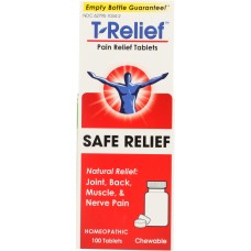 MEDINATURA: T- Relief Pain Relief Tablets, 100 tablets