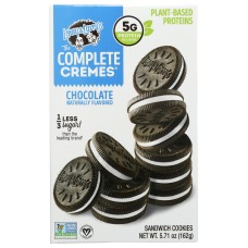 LENNY & LARRYS: Chocolate Complete Cremes Cookies, 5.71 oz