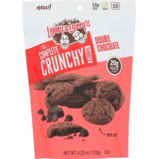 LENNY & LARRYS: Cookie Double Chocolate Crunchy, 4.25 oz