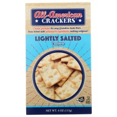 ALL AMERICAN: Lightly Salted Crackers, 4 oz