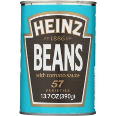 HEINZ: Beans with Tomato Sauce, 13.7 Oz