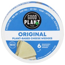 GOOD PLANET FOODS: Cheese Original Pb Wdg, 4 oz