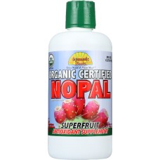 DYNAMIC HEALTH: Organic Certified Nopal Superfruit Juice Blend, 33.8 Oz