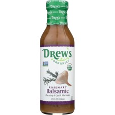 DREWS: Rosemary Balsamic Organic Dressing, 12 oz