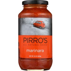 PIRROS SAUCE: Sauce Marinara, 24 oz