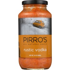 PIRROS SAUCE: Sauce Vodka Rustic, 24 oz