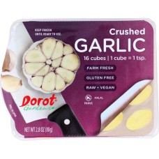 DOROT: Frozen Crushed Garlic, 2.8 Oz