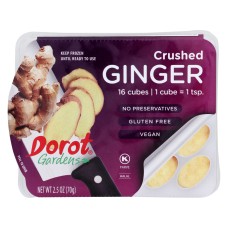 DOROT: Cube Frozen Crushed Ginger, 2.50 oz