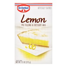 DR OETKER: Lemon Pie Filling & Dessert Mix, 7.5 oz