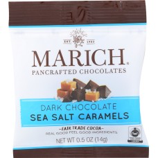 MARICH: Dark Chocolate Sea Salt Caramels, 50 pc