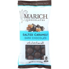 MARICH: Dark Chocolate Sea Salt Caramels, 2.1 oz