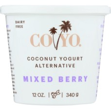CO YO: Mixed Berry Coconut Yogurt Alternative, 12 oz