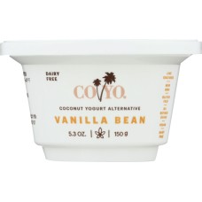 CO YO: Coconut Yogurt Alternative Vanilla Bean, 5.30 oz