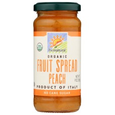 BIONATURAE: Fruit Spread Peach Organic, 9 oz