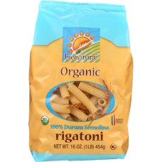 BIONATURAE: Organic Rigatoni Pasta, 16 oz