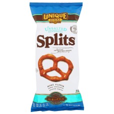 UNIQUE: Unsalted Splits Pretzel, 11 oz