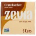 ZEVIA: Soda Zero Crmy Rt Br 6Pk, 12 FO