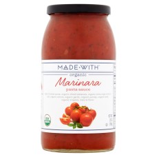MADE WITH: Sauce Pasta Marinara Org, 25 oz
