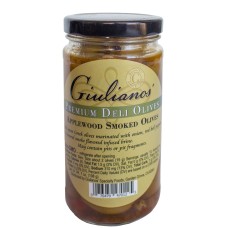 GIULIANO: Applewood Smoked Olives, 7 oz