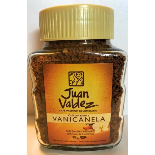 JUAN VALDEZ Instant Coffee Vanilla Cinnamon, 3.4 oz