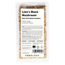 ERBOLOGY: Crackers Mushroom Lions, 1.8 oz