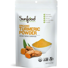 SUNFOOD SUPERFOODS: Organic Turmeric Powder, 4oz SUNFOOD SUPERFOODS: Organic Turmeric Powder, 4oz