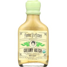 FRANKIE VS KITCHEN: Creamy Hatch Chile Sauce, 3.3 oz