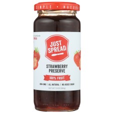 JUST SPREAD: Strawberry Preserve Spread, 10 oz