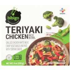 BIBIGO: Teriyaki Chicken Rice Bowl, 9 oz