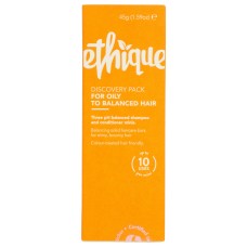 ETHIQUE: Discovery Pack For Oily Hair, 1.59 oz