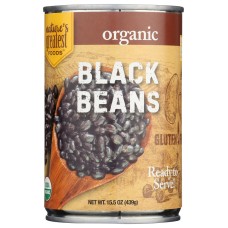 NATURES GREATEST FOODS: Black Beans, 15 oz