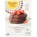 SIMPLE MILLS: Cocoa Almond Flour Pancake Waffle Mix, 10 oz