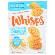 WHISPS: Tangy Ranch Cheese Crisps, 2.12 oz