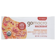 GOMACRO: Bar Slt Caramel Choc Chip, 2.3 oz