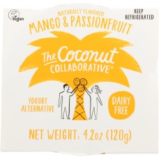 THE COCONUT COLLABORATIVE: Mango and Passionfruit Coconut Yogurt, 4.20 oz
